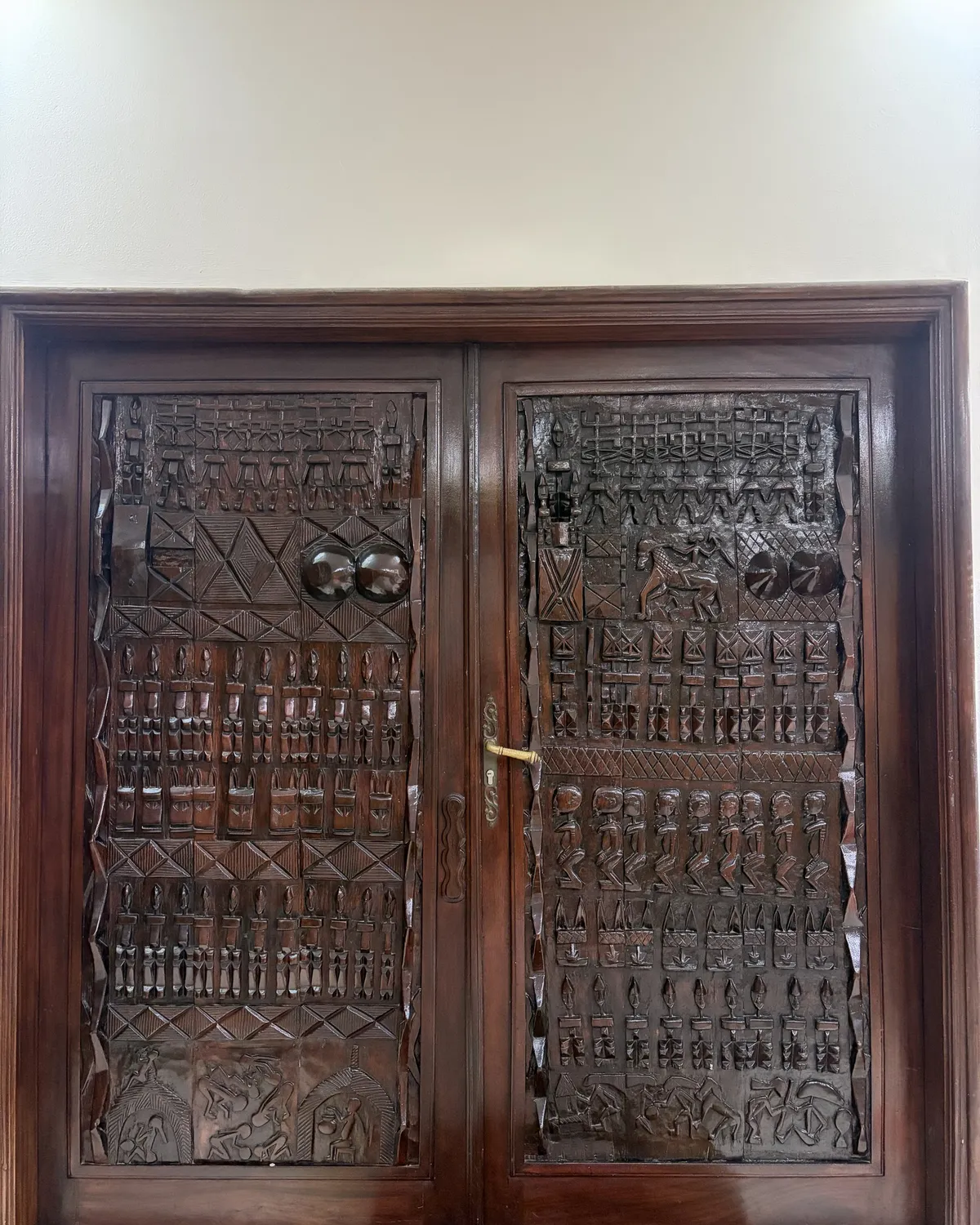 Porte Dogon, vue 1